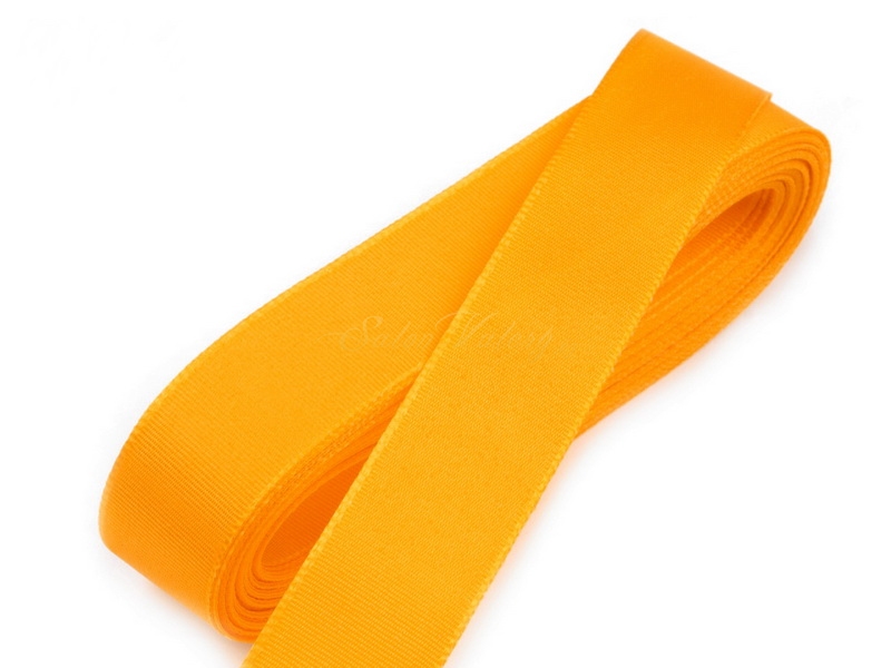 Taftová stuha oranžová 15 mm x 10 m