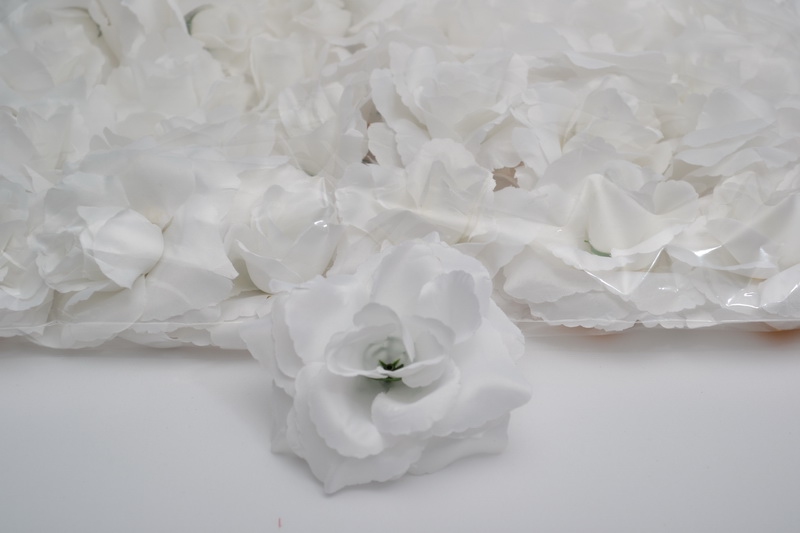 Balenie samolepiacich ruží - biele